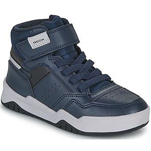 Geox - J367RF 0FE8V - Enkellaarsjes - Blauw - Polyurethaan en Polyester