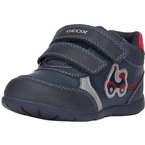 Geox Baby jongens B ELTHAN Boy A sneakers, marineblauw/rood, 21 EU, Navy Red, 21 EU