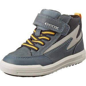 Geox Jongens J Arzach Boy F Sneakers, Avio Grey, 35 EU