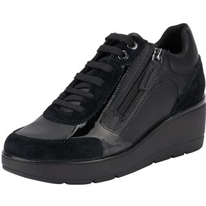 GEOX Dames Idle Sneakers Zwart