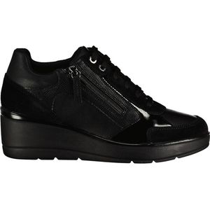 Geox - D Ilde C - Sneakers - Zwart - Geen Waterdichtheid