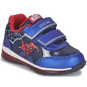 Geox Baby Jongens B Todo Boy Sneakers, Navy Red, 21 EU