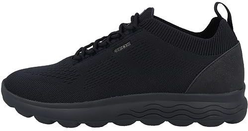 Geox - U Spherica A - Herensneakers - Navy - Synthetisch - Vetersluiting