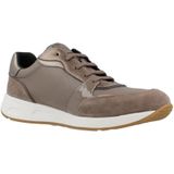 Geox, Schoenen, Dames, Bruin, 38 EU, Leer, Bulmya Sneakers