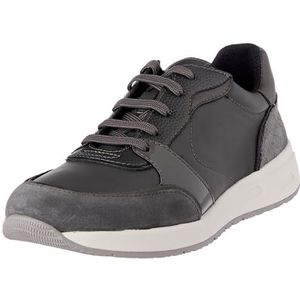 Geox Dames D BULMYA A Sneaker, DK Grey, 40 EU, Dk Grey, 40 EU