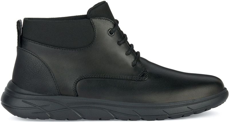 Geox - Portello B - Veterschoenen - Zwart - Heren