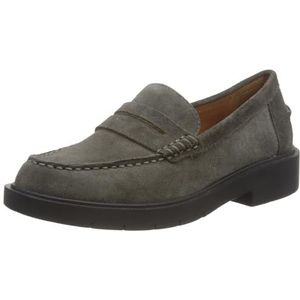 Geox Meisjes D Spherica Ec1 A mocassins, donkergrijs (dark grey), 39 EU