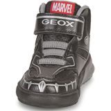 Geox Jongens J Grayjay Boy Sneakers, Black Silver., 24 EU