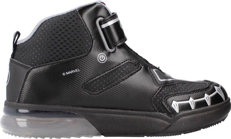 Geox - Grayjay - Sneakers - Zwart - Synthetisch - Vetersluiting