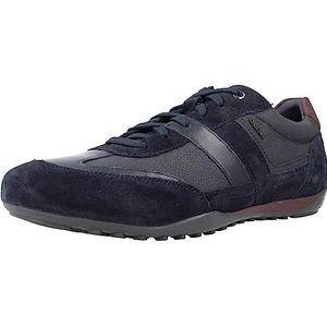 Geox U Wells B Sneakers voor heren, Navy, 44 EU