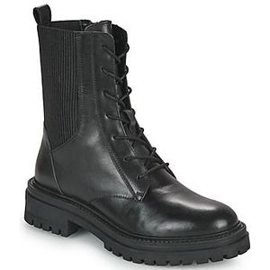 Geox D Iridea enkellaars voor dames, zwart, 37 EU