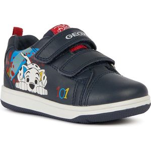 Geox Baby B New Flick Boy A Sneakers voor jongens, marineblauw/wit, 23 EU