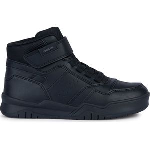 Geox - J367RF 0FE8V - Enkellaarsjes - Zwart - Polyurethaan en Rubber