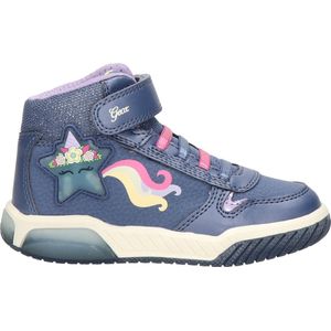 Geox J Inek meisjes sneaker - Paars - Maat 31