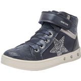 Geox - J Skylin Girl - Sneakers - Lichtblauw - Ademend - Lichtgewicht