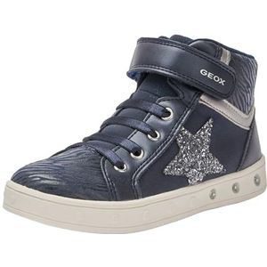 Geox - J Skylin Girl - Sneakers - Lichtblauw - Ademend - Lichtgewicht
