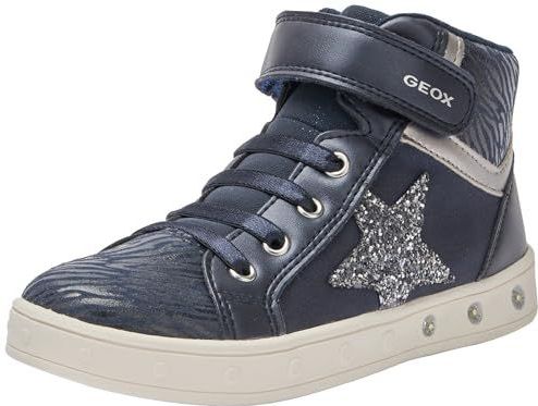 Geox - J Skylin Girl - Sneakers - Lichtblauw - Ademend - Lichtgewicht