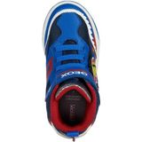 Geox Jongens J Inek Boy Sneakers, Royal Red, 27 EU