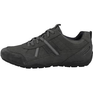 Geox U Ravex A sneakers voor jongens, donkergrijs (dark grey), 40 EU