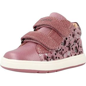 Geox B Biglia Girl C Sneakers voor meisjes, dark rose prune, 23 EU