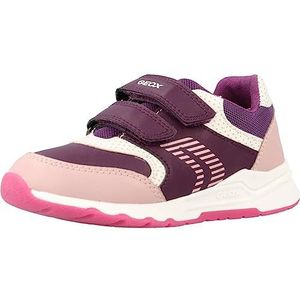 Geox Baby B Pyrip Girl A Sneakers voor meisjes, Violet Dk Rose, 24 EU