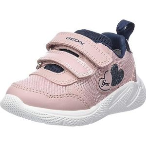 Geox Baby meisje B Sprintye Girl C sneaker, Old Rose Navy, 24 EU