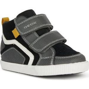 Geox Baby Jongens B Kilwi Boy E Sneaker, Black Grey, 23 EU