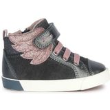 Geox - Kilwi A - Sneakers - Roze - Suède en Parelmoer-effect