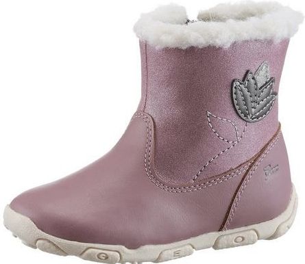 Geox - Balu' Girl A - Enkellaars - Dk Rose - Synthetisch - Plat