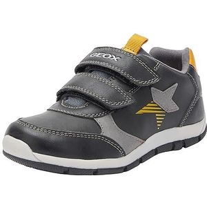 Geox Baby Jongens B Heira Boy A Sneakers, Black Curry, 25 EU