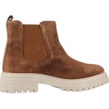 Geox - Iridea - Enkellaarsjes - Bruin - Suède