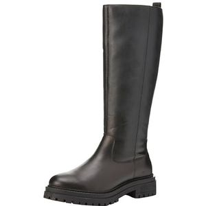 Geox Dames D Iridea Knee High Boot, zwart, 37 EU