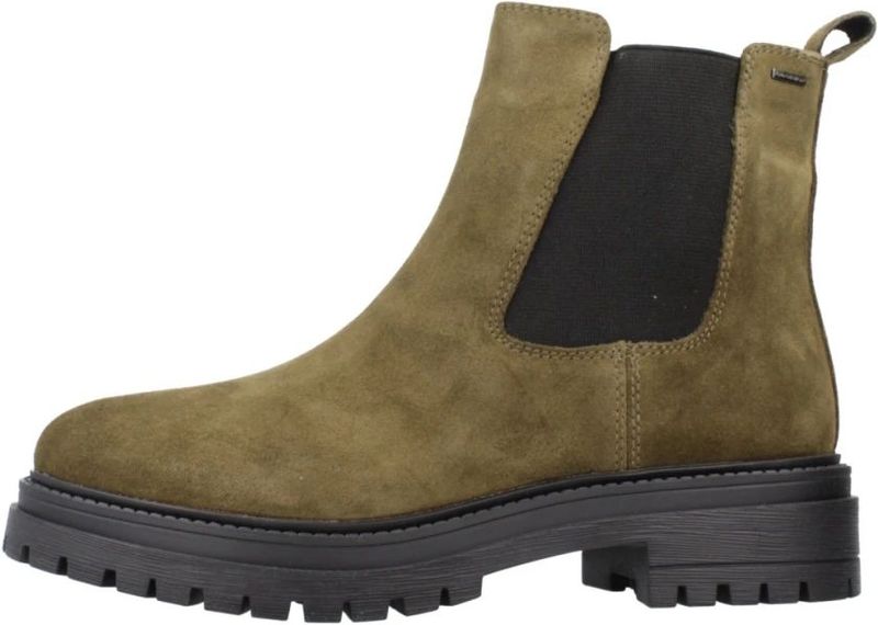 Geox - D26D0A 00022 D Iridea B ABX - Chelsea Boots - Groen - Leer