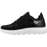 Geox Dames D Spherica C Sneakers, Schwarz, 35 EU
