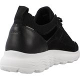 Geox Dames D Spherica C Sneakers, Schwarz, 35 EU