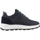 Geox - D Spherica 4x4 - Sneakers - Dk Jeans - Waterdicht - Plat
