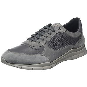 Geox D Sukie A Sneakers voor dames, Dk Stone, 42 EU