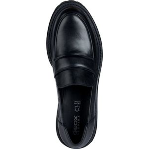 Geox - Iridea - Mocassins - Zwart - Leer