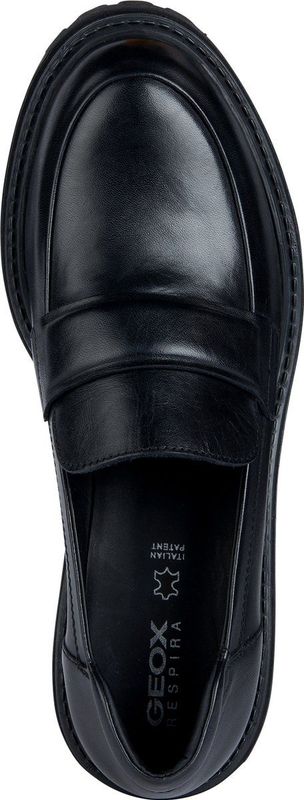 Geox - Iridea - Mocassins - Zwart - Leer