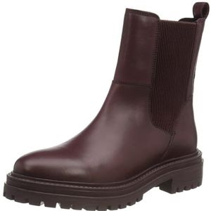 Geox D Iridea enkellaars voor dames, wijn, 40 EU