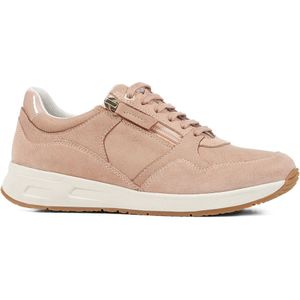 Geox Dames D Bulmya B Sneakers, Nude, 38 EU