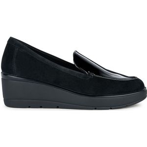 Geox - D Ilde B - Moccasins - Zwart - Leer