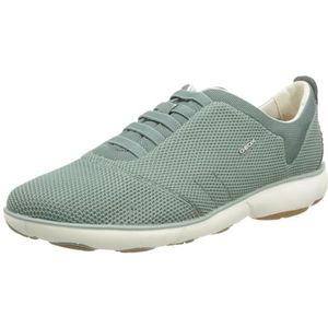 Geox Dames D Nebula C Sneakers, Lt Green, 41 EU