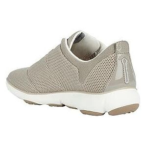 Geox D Nebula C Sneakers voor dames, zand, 35 EU