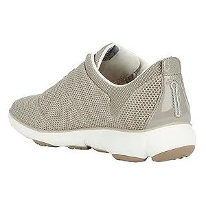 Geox Dames D Nebula C Sneakers, Sand, 40 EU