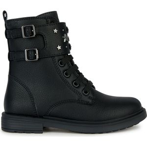 Ademende bottines Eclair GEOX. Polyurethaan materiaal. Maten 37. Zwart kleur