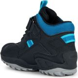 GEOX - New Savage - Jongenssneakers - Blauw - Waterdicht - Plat