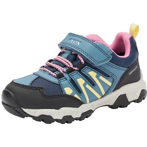 Geox J Magnetar Girl B Ab, sneakers voor meisjes, Avio Fuchsia