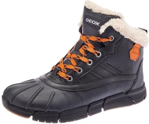 Geox - J269XE 0ME50 - Enkellaarsjes - Zwart