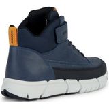 GEOX - Flexyper - Hoge Sneakers - Marineblauw - Polyurethaan